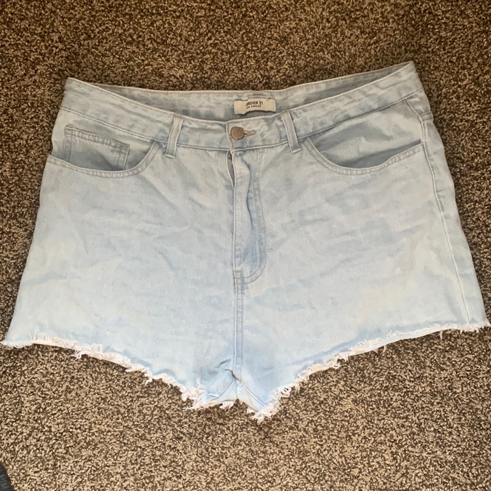 Forever 21 denim shorts